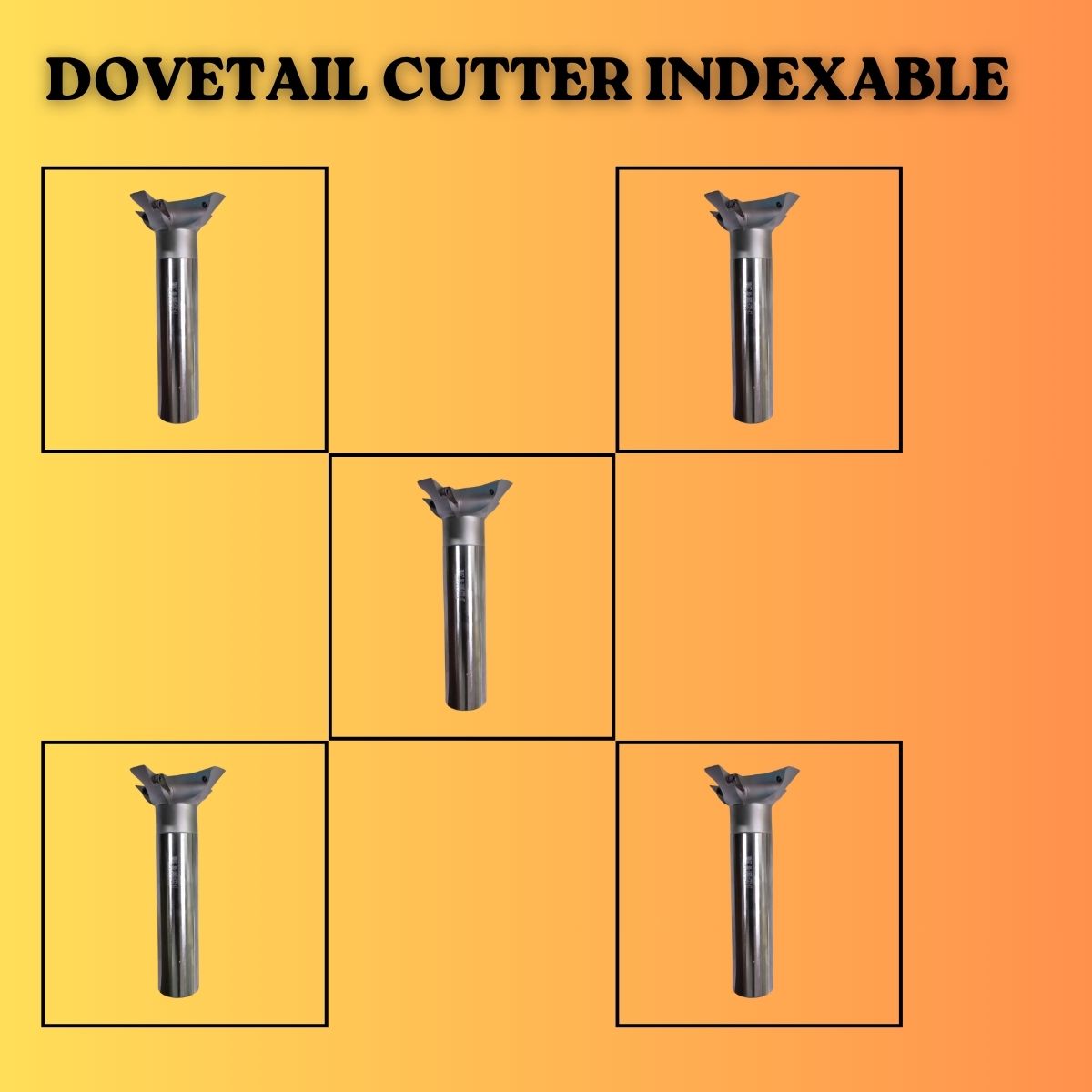 DOVETAIL CUTTER INDEXABLE