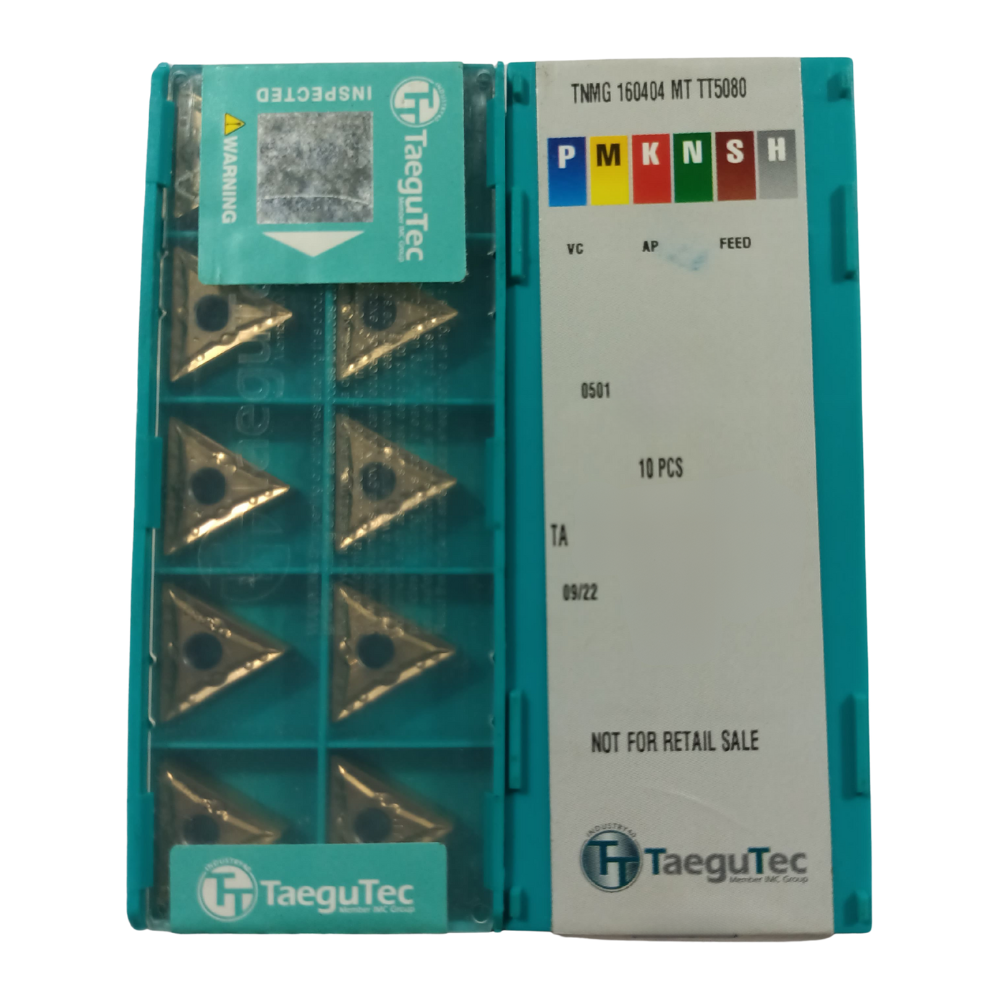 TNMG 160404-MT TT5080 TAEGUTEC TURNING INSERT