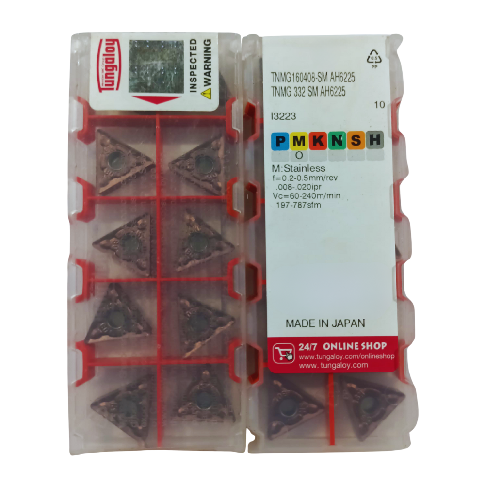 TNMG 160408-SM AH6225 TUNGALOY TUNRING INSERT