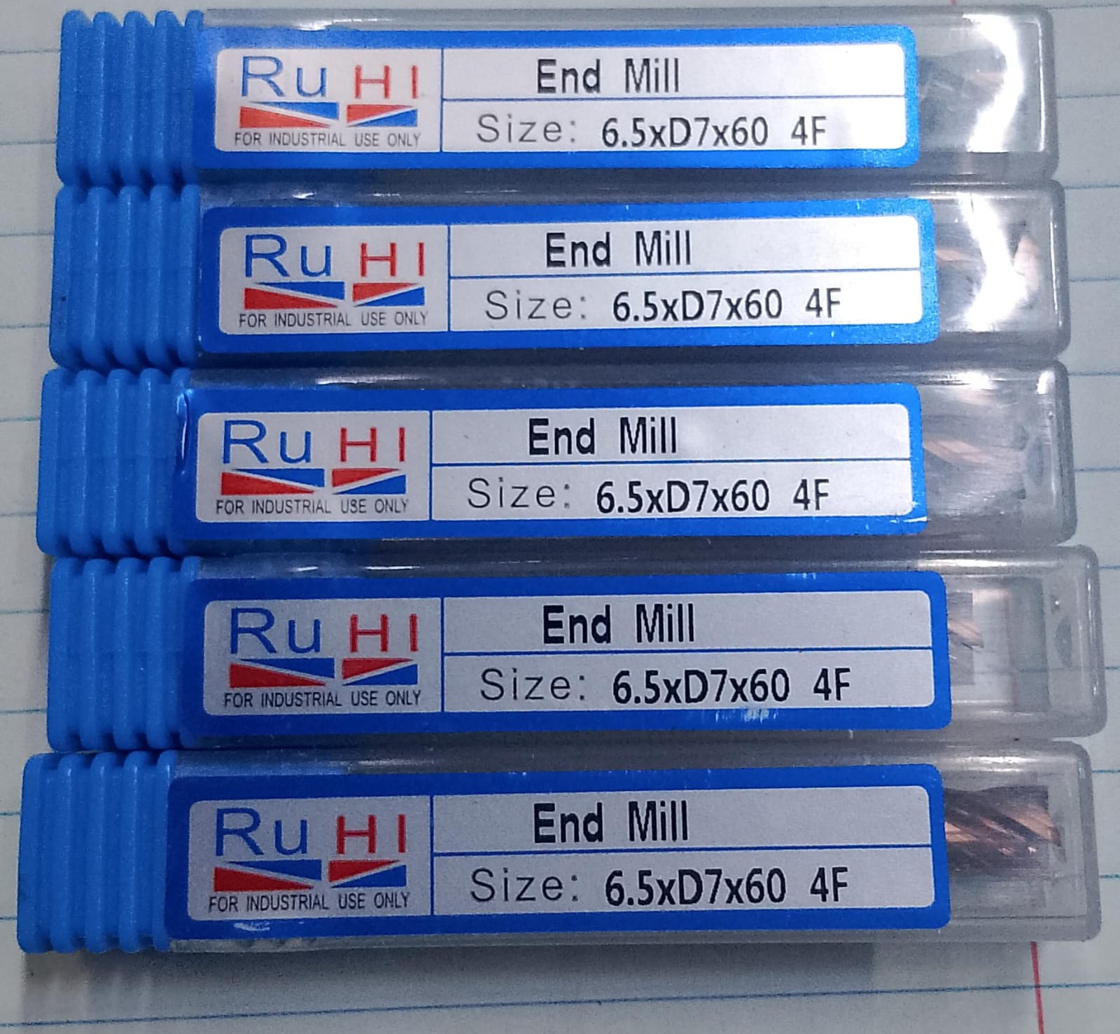 6.5-60-4F (SOLID CARBIDE ENDMILL
