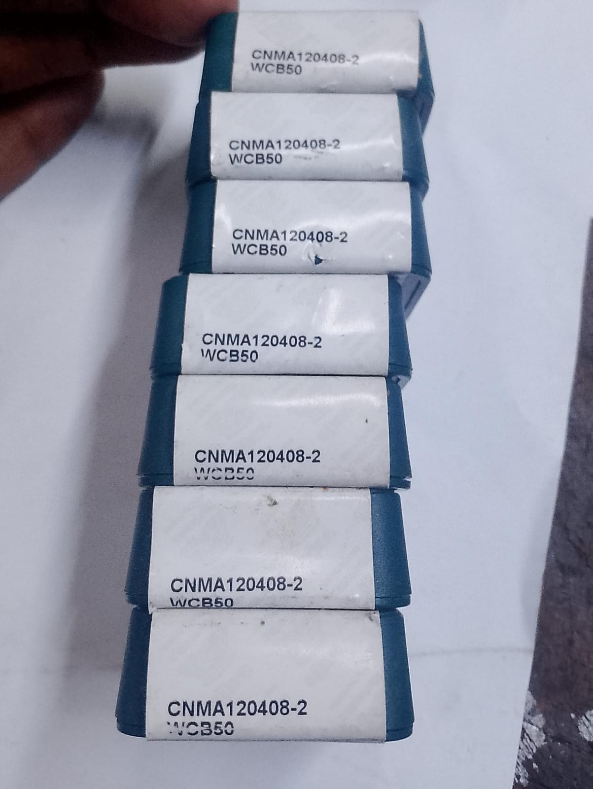 CNGA 120408-2 GRADE WCB50 A (CBN INSERT)