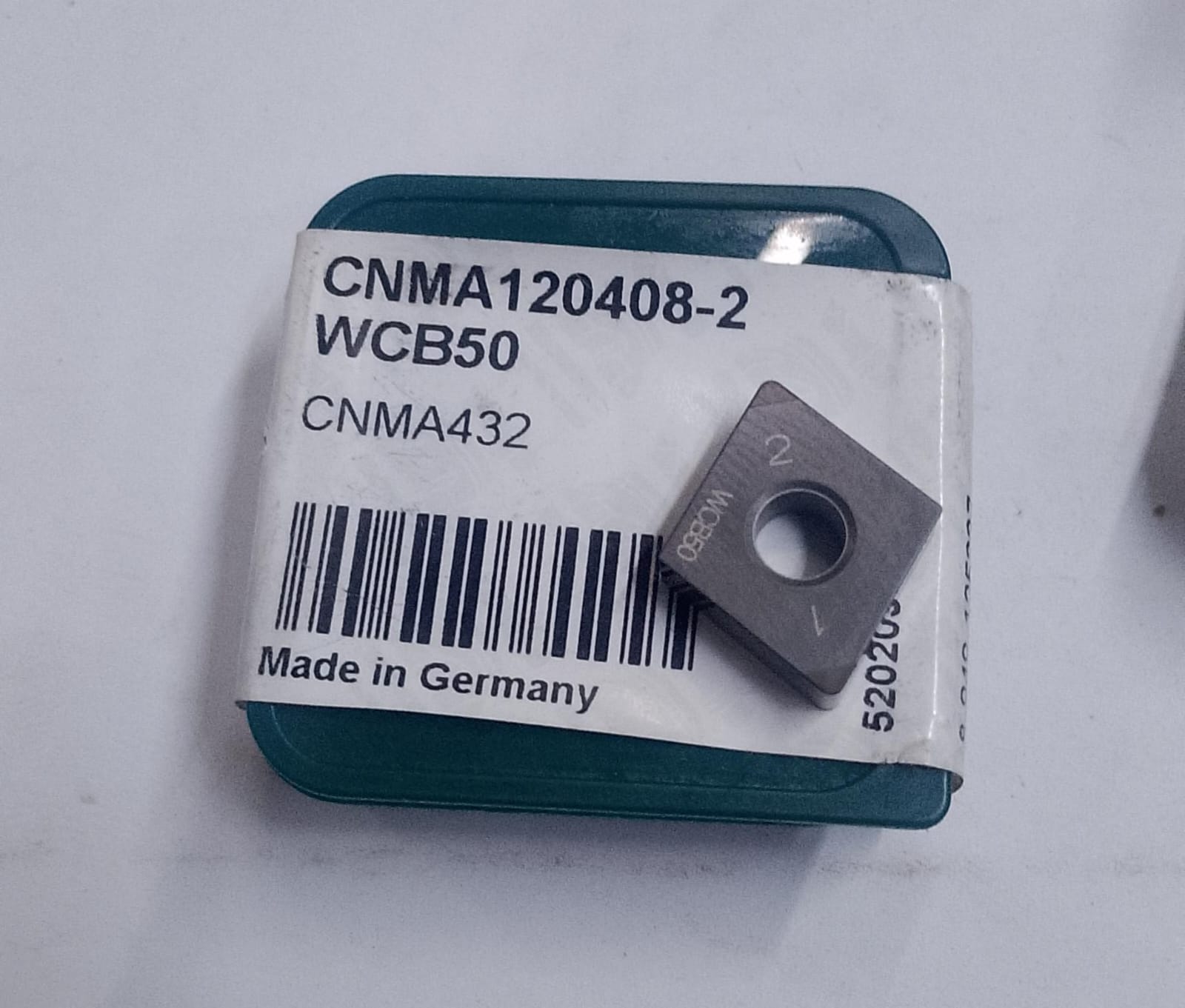 CNGA 120408-2 GRADE WCB50 A (CBN INSERT)
